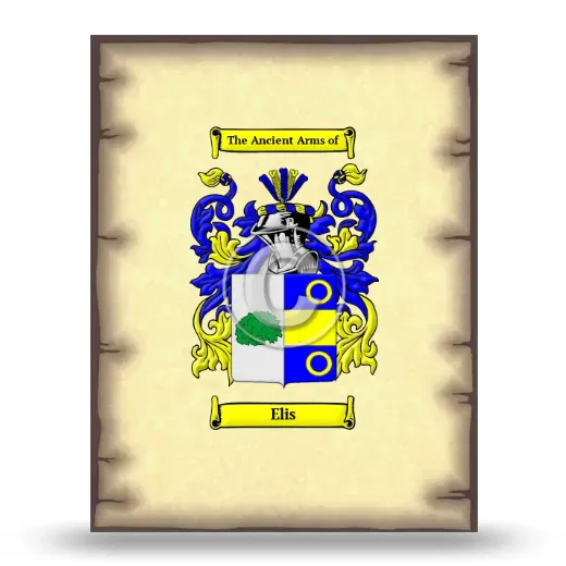 Elis Coat of Arms Print