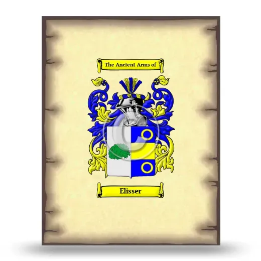 Elisser Coat of Arms Print