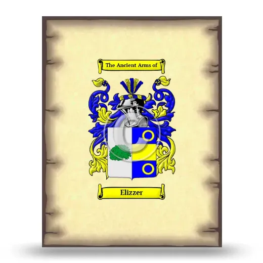 Elizzer Coat of Arms Print