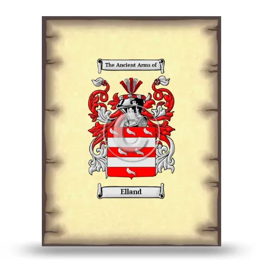 Elland Coat of Arms Print