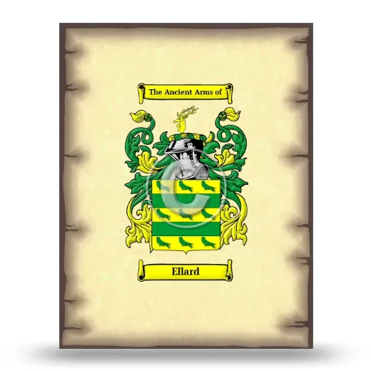 Ellard Coat of Arms Print