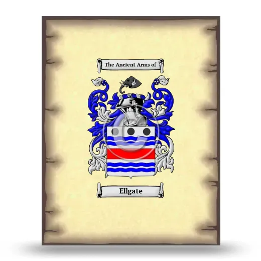 Ellgate Coat of Arms Print