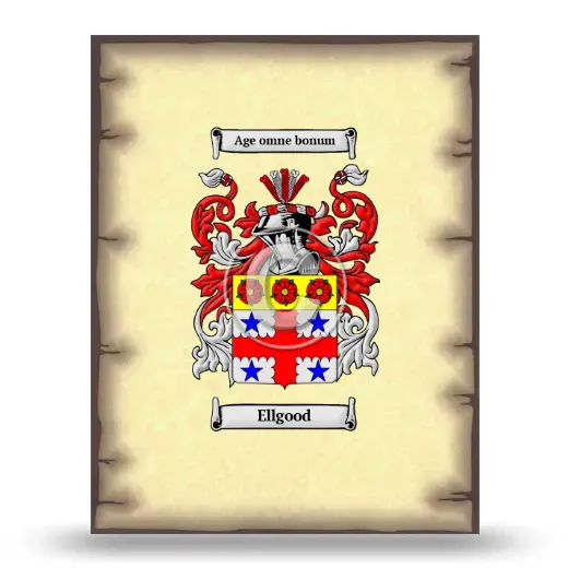 Ellgood Coat of Arms Print