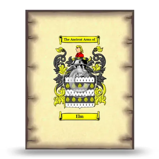 Elm Coat of Arms Print