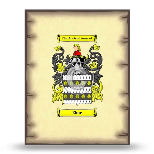 Elme Coat of Arms Print