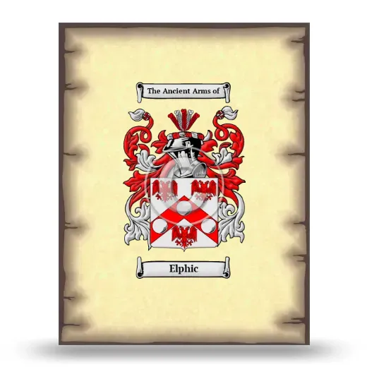 Elphic Coat of Arms Print