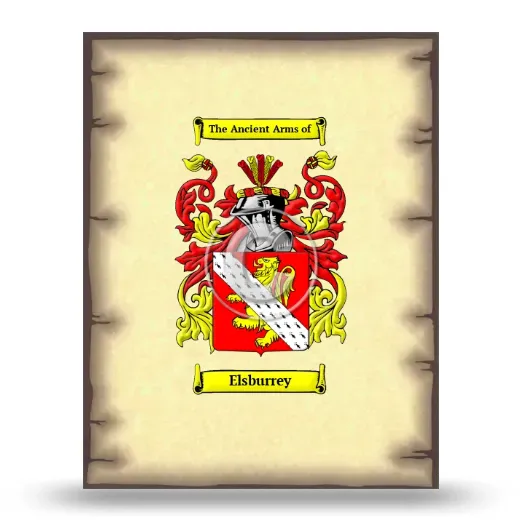 Elsburrey Coat of Arms Print