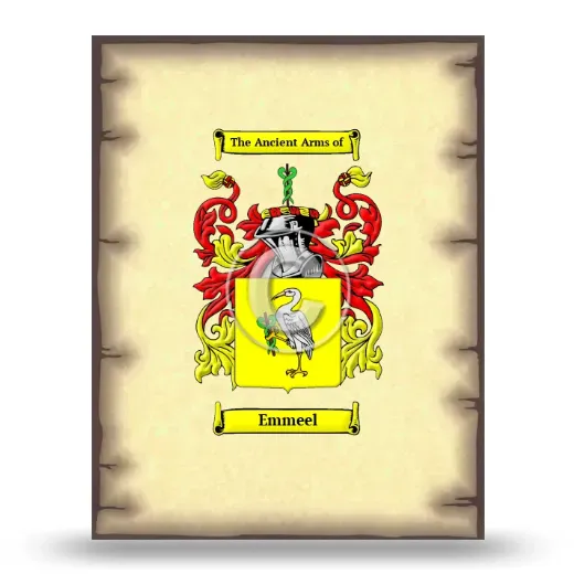 Emmeel Coat of Arms Print