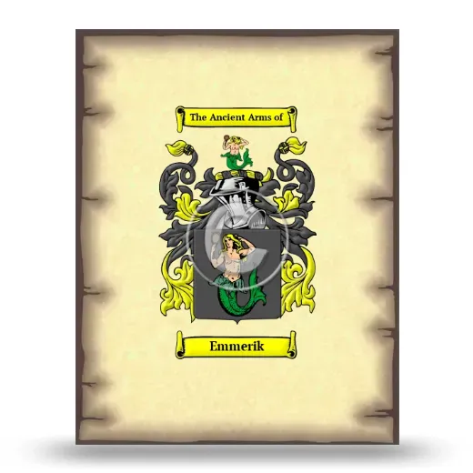 Emmerik Coat of Arms Print