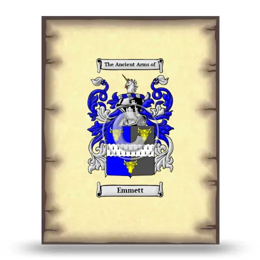 Emmett Coat of Arms Print
