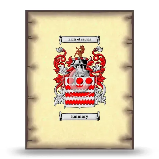 Emmory Coat of Arms Print
