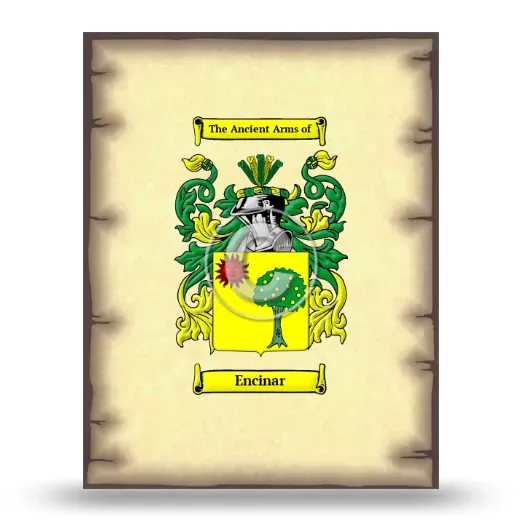 Encinar Coat of Arms Print