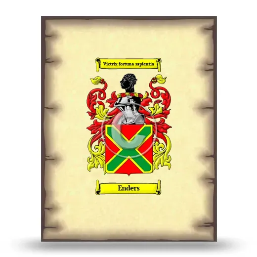 Enders Coat of Arms Print