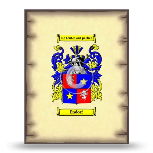 Endorf Coat of Arms Print