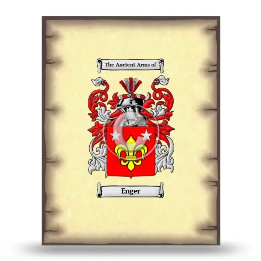 Enger Coat of Arms Print