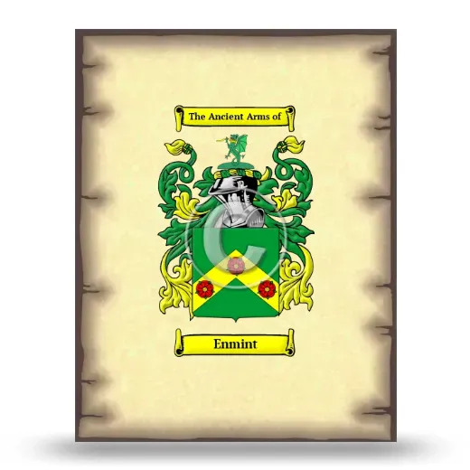 Enmint Coat of Arms Print