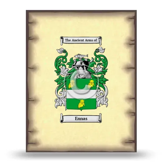 Ennas Coat of Arms Print