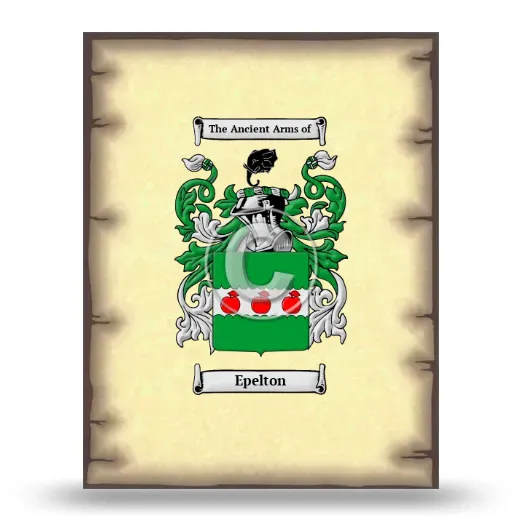 Epelton Coat of Arms Print