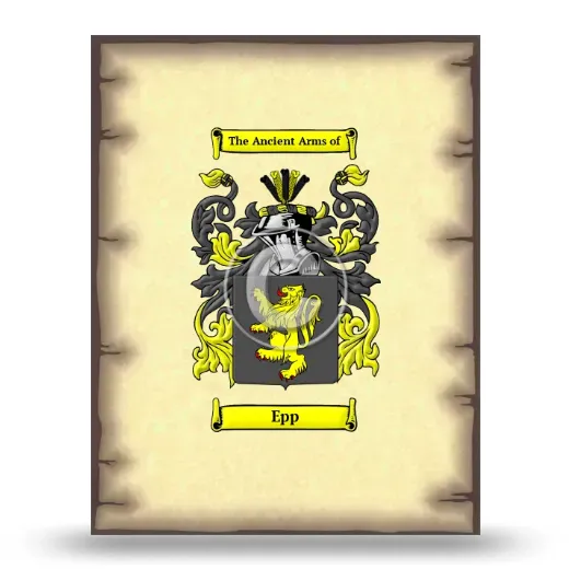 Epp Coat of Arms Print