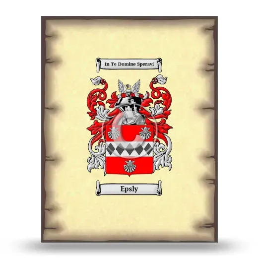 Epsly Coat of Arms Print