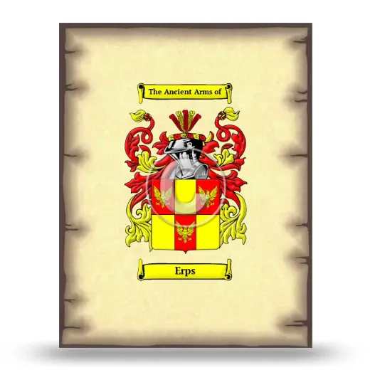 Erps Coat of Arms Print