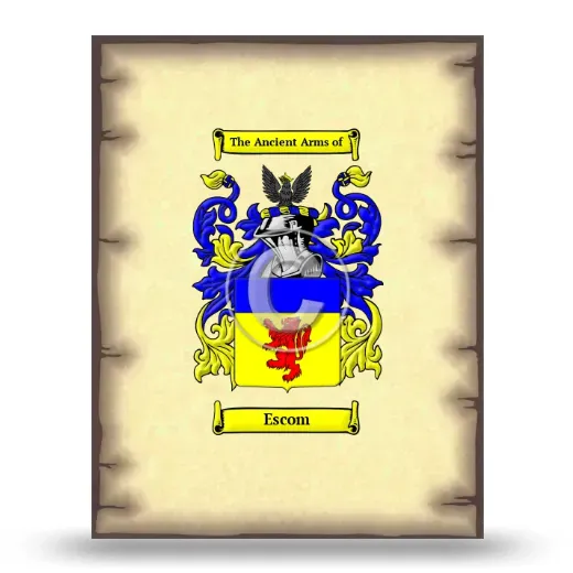 Escom Coat of Arms Print