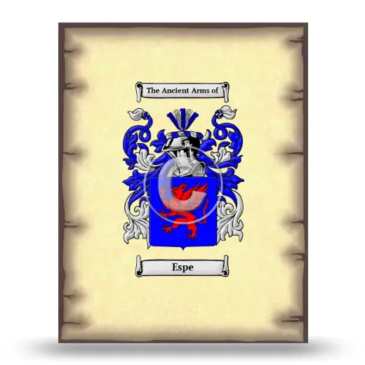 Espe Coat of Arms Print