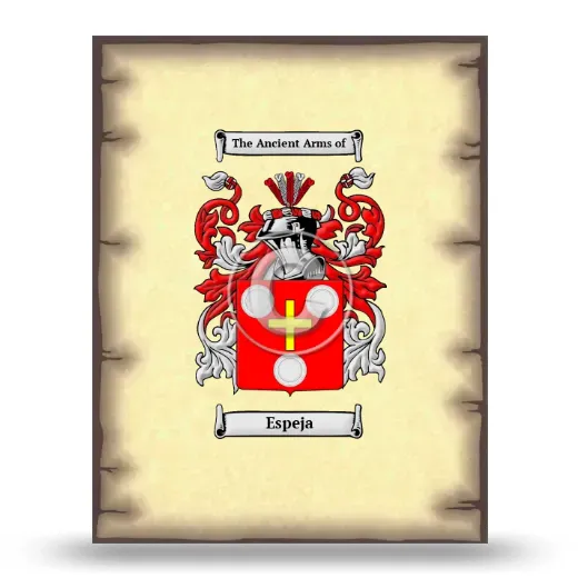 Espeja Coat of Arms Print