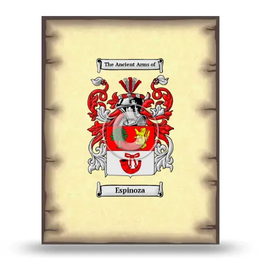 Espinoza Coat of Arms Print