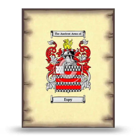 Espy Coat of Arms Print