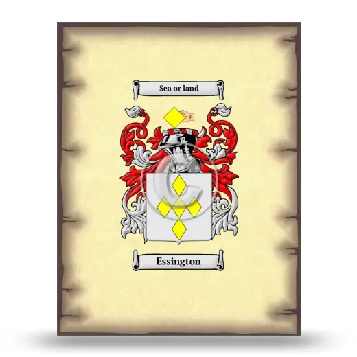 Essington Coat of Arms Print