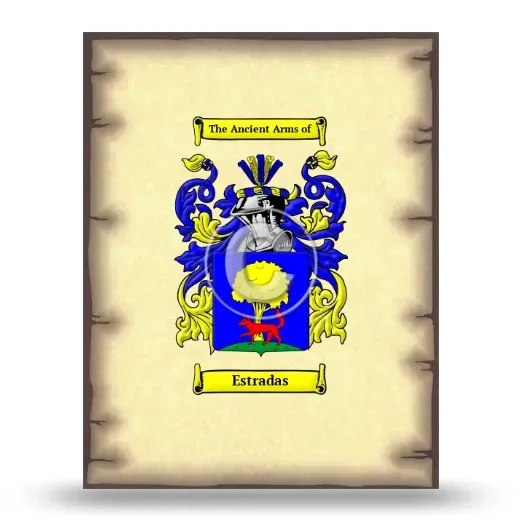 Estradas Coat of Arms Print