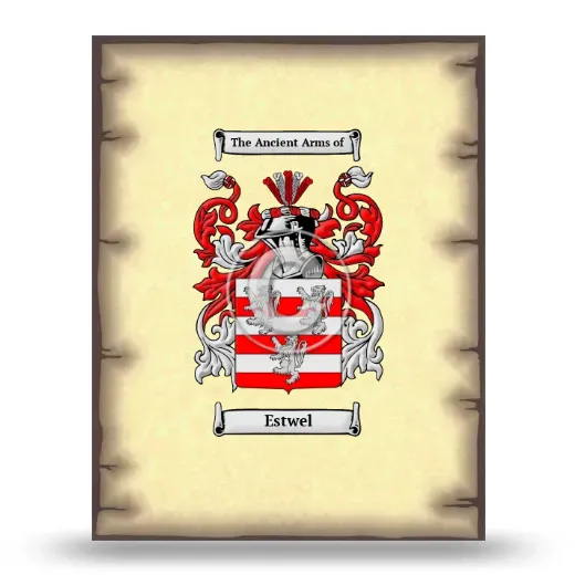 Estwel Coat of Arms Print