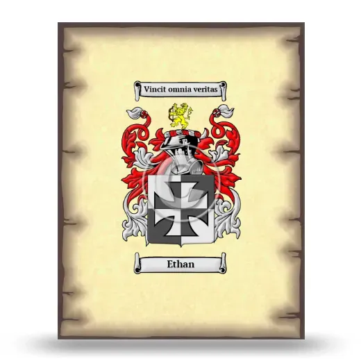 Ethan Coat of Arms Print