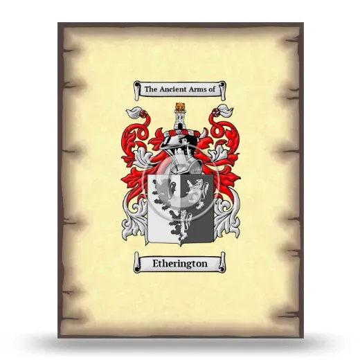 Etherington Coat of Arms Print
