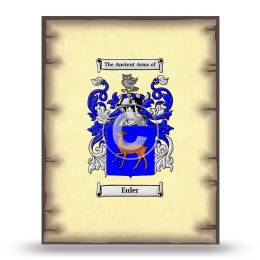 Euler Coat of Arms Print