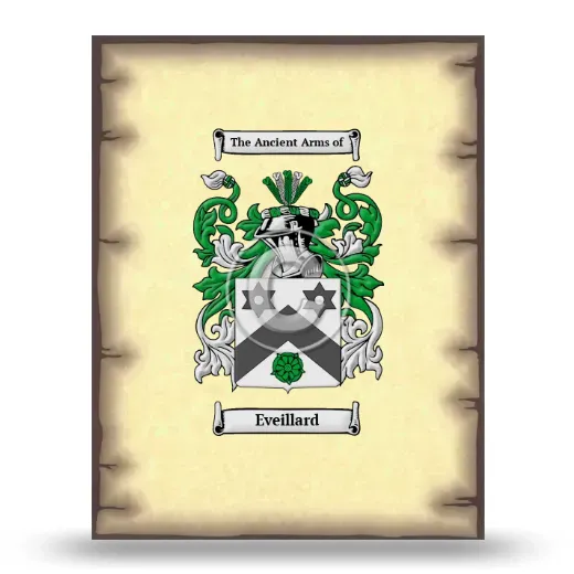 Eveillard Coat of Arms Print