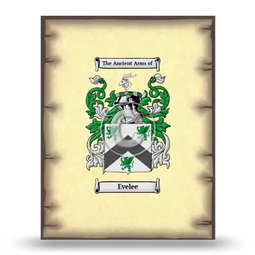 Evelee Coat of Arms Print