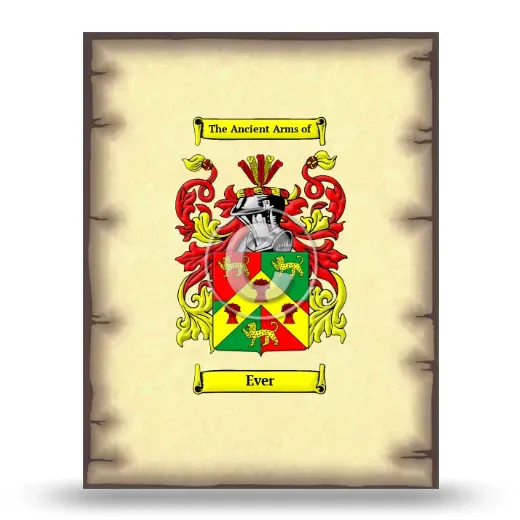 Ever Coat of Arms Print