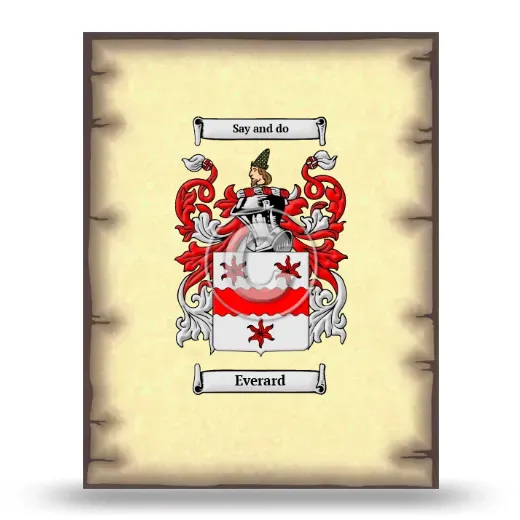 Everard Coat of Arms Print