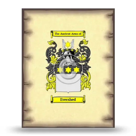 Evershed Coat of Arms Print