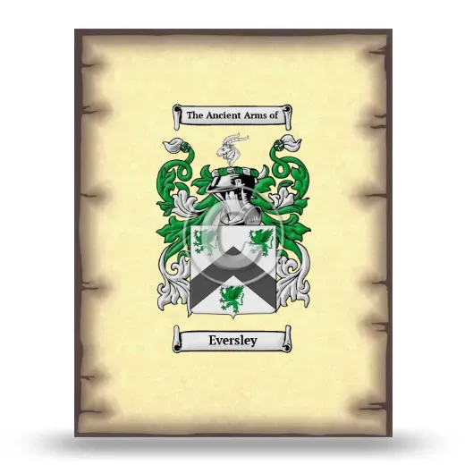 Eversley Coat of Arms Print
