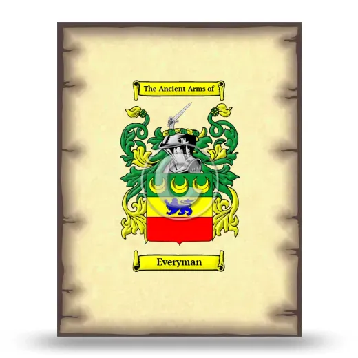 Everyman Coat of Arms Print