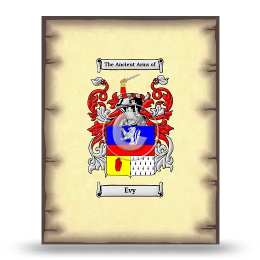 Evy Coat of Arms Print