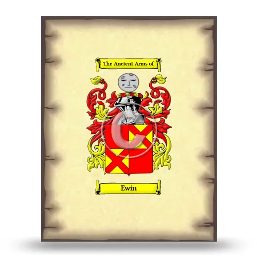 Ewin Coat of Arms Print
