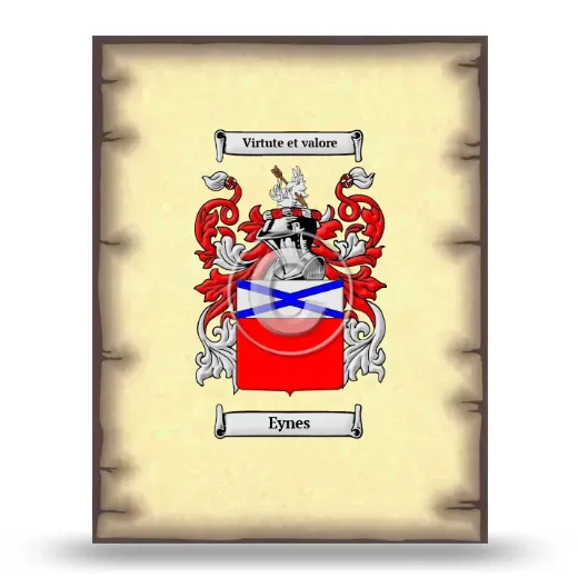 Eynes Coat of Arms Print