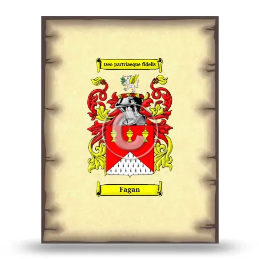 Fagan Coat of Arms Print