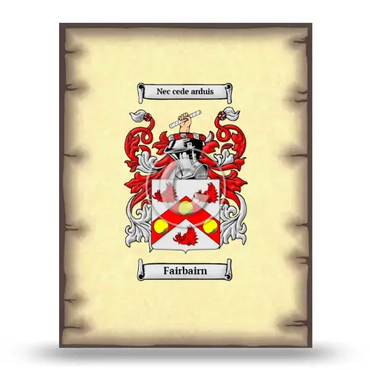 Fairbairn Coat of Arms Print