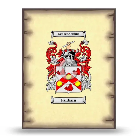 Fairbarn Coat of Arms Print
