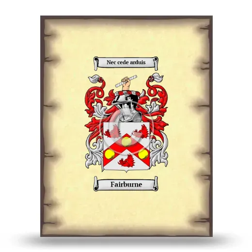 Fairburne Coat of Arms Print